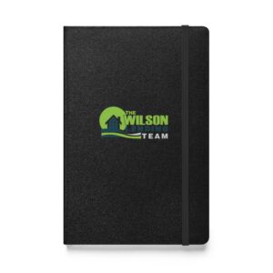 Hardcover bound notebook