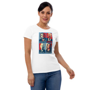 Hope | Hate | Heal | Grow Ladies T-Shirt